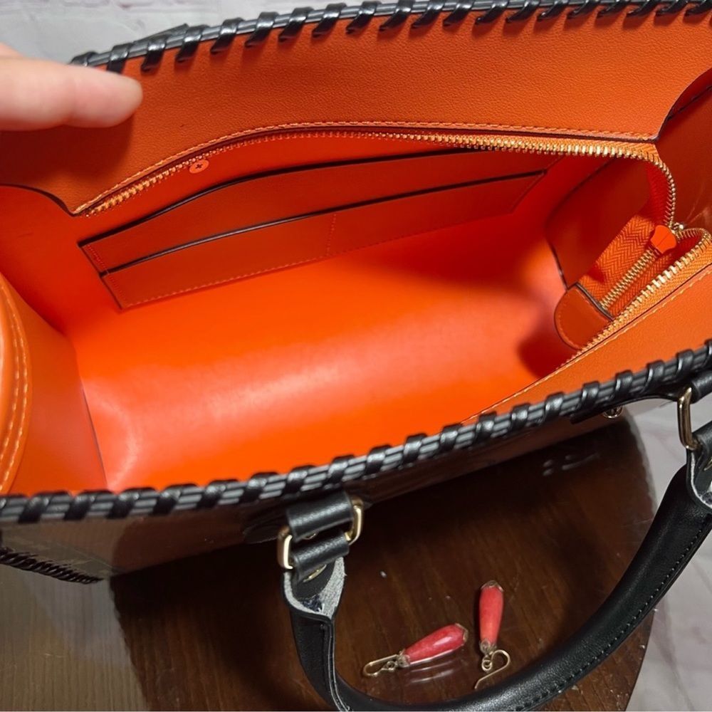 Hermes Gift Bag made into a Beautiful tote bag (by me) *NOT an Hermes Product - Picture 8 of 12